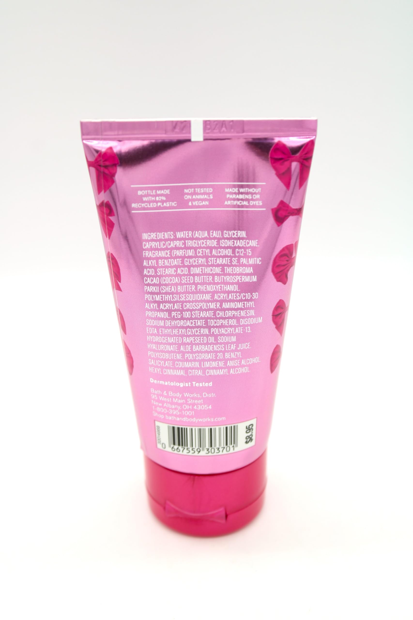 Ultimate Hydration Body Cream - Pink Scented Moisturizing Lotion for Dry Skin, Travel Size 2.5 oz | Perfect for Bath & Body Care, On-the-Go Hydration, Gift Sets & Daily Skincare Routine