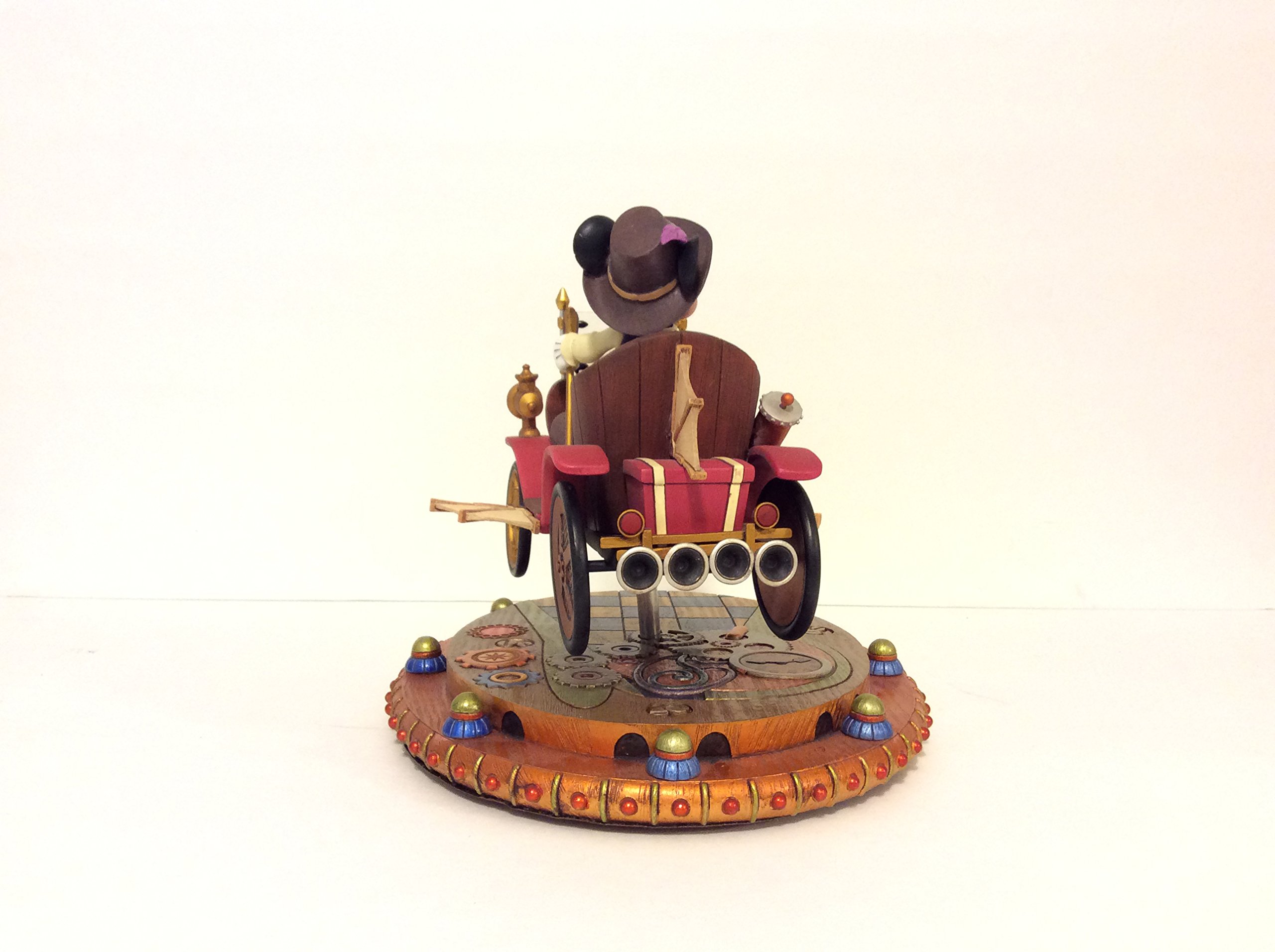 Disney Steampunk Mickey Mouse Figurine - Medium Size Collectible Toy for Disney Parks Fans | Perfect for Home Decor, Office Display, and Gift Giving