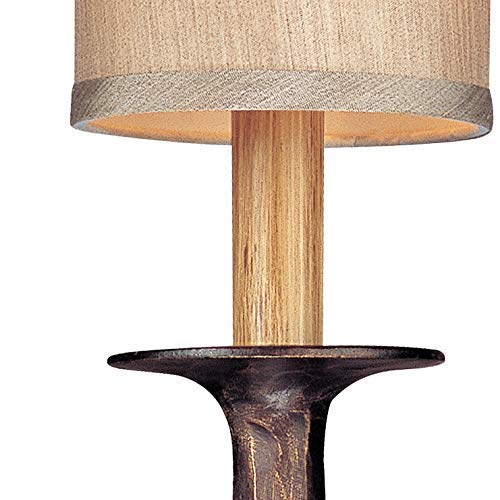 Troy Lighting B2901 Faulkner One Light Medium Wall Mount Sconce - Vintage Style Wall Light Fixture for Bedroom, Living Room, or Hallway