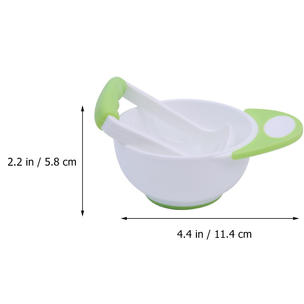 2-Pack Mash and Serve Bowl Set - Portable Food Masher & Mill for Baby Food - Perfect for Homemade Purees, Mashed Potatoes & Smoothies - Ideal for Kitchen, Baby Feeding & Travel