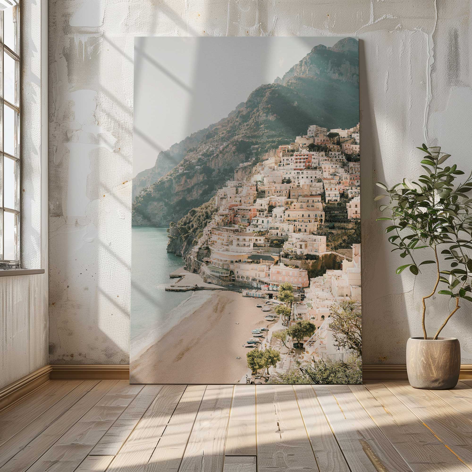 Coastal Euphoria Large Canvas Print - Stunning Beach Wall Art for Living Room, Bedroom & Office Decor | Perfect for Coastal & Nautical Home Themes