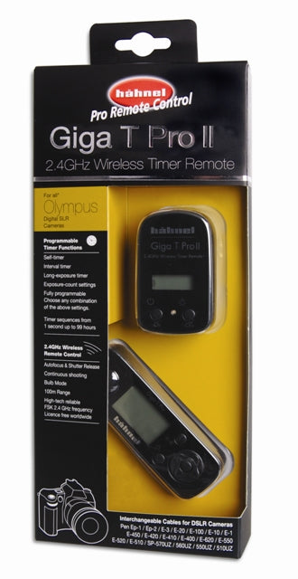 Hahnel Giga T Pro II Wireless Remote Shutter Release for Olympus Cameras - Perfect for Time-Lapse, Group Photos & Long Exposure Photography