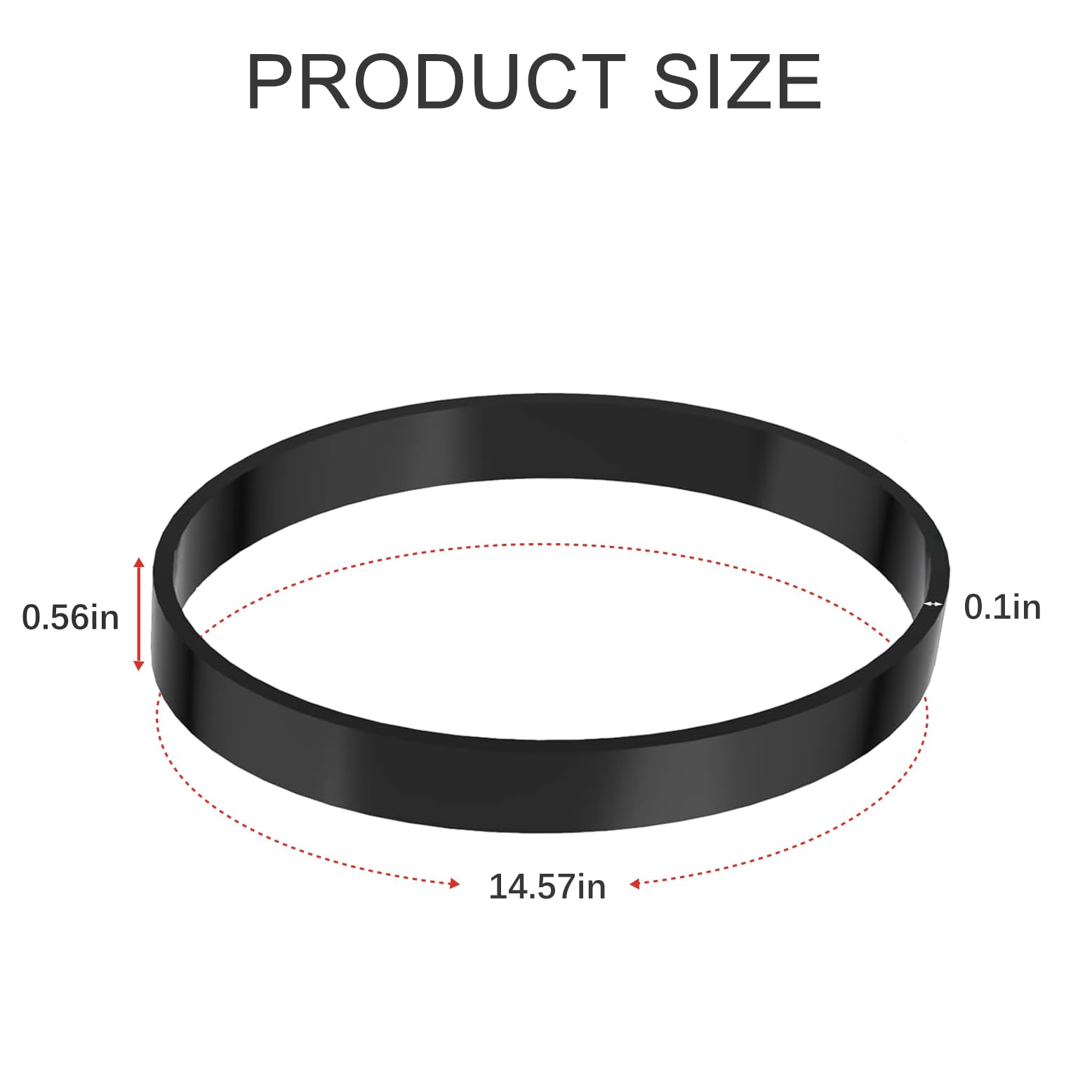 Bissell Vacuum Belts Replacement (2031093) - Compatible with PowerForce Helix/Turbo Models 2191, 2190, 1700, 1701, 1797, 2691, 2692, 1240, 12B1, 68C7, 3920 Series - 2 Pack - Perfect for Quick Home Cleaning & Maintenance