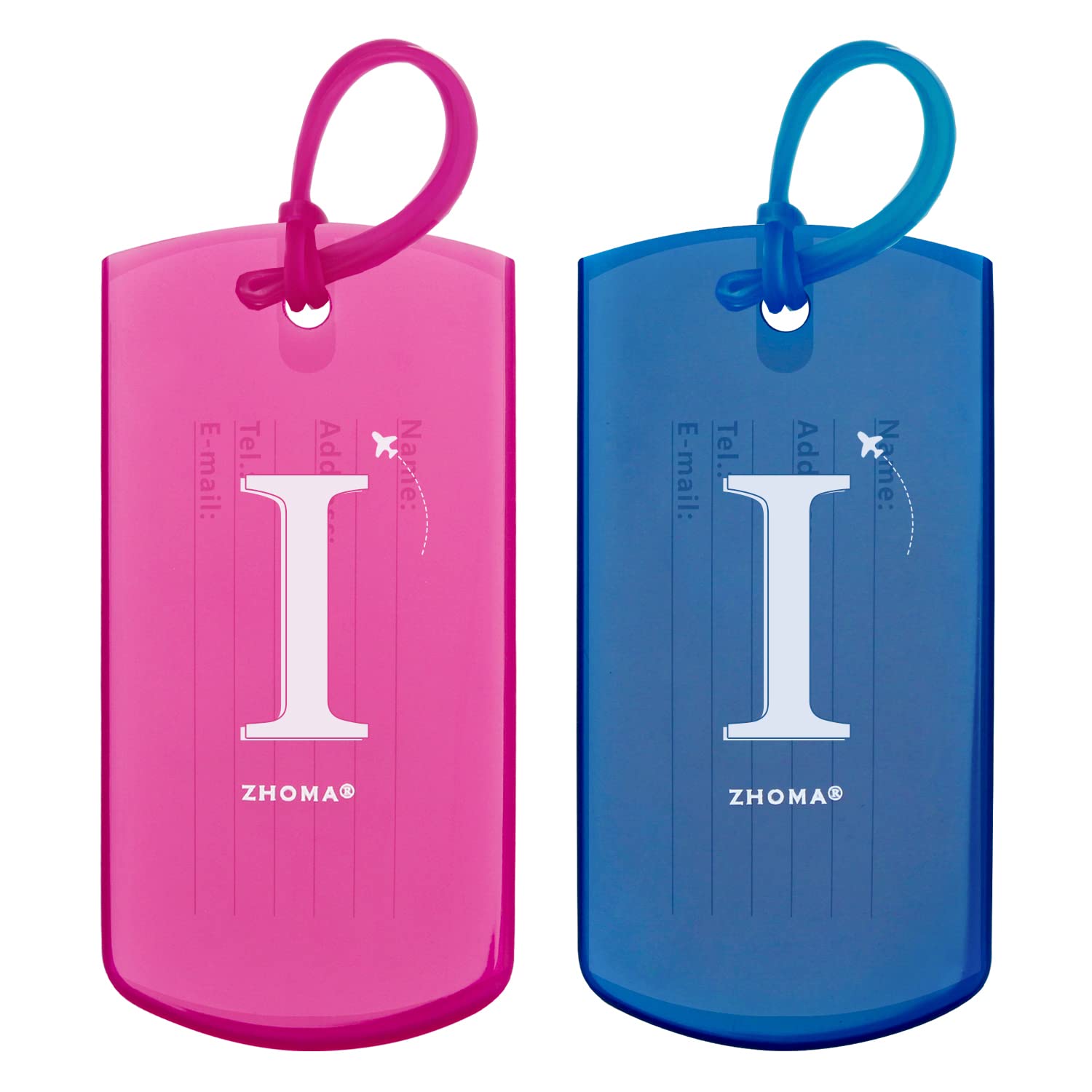 Durable Luggage Tags for Suitcases - Waterproof Travel ID Tags with Personal Info Card Holder - Perfect for Airports, Cruises & Business Trips