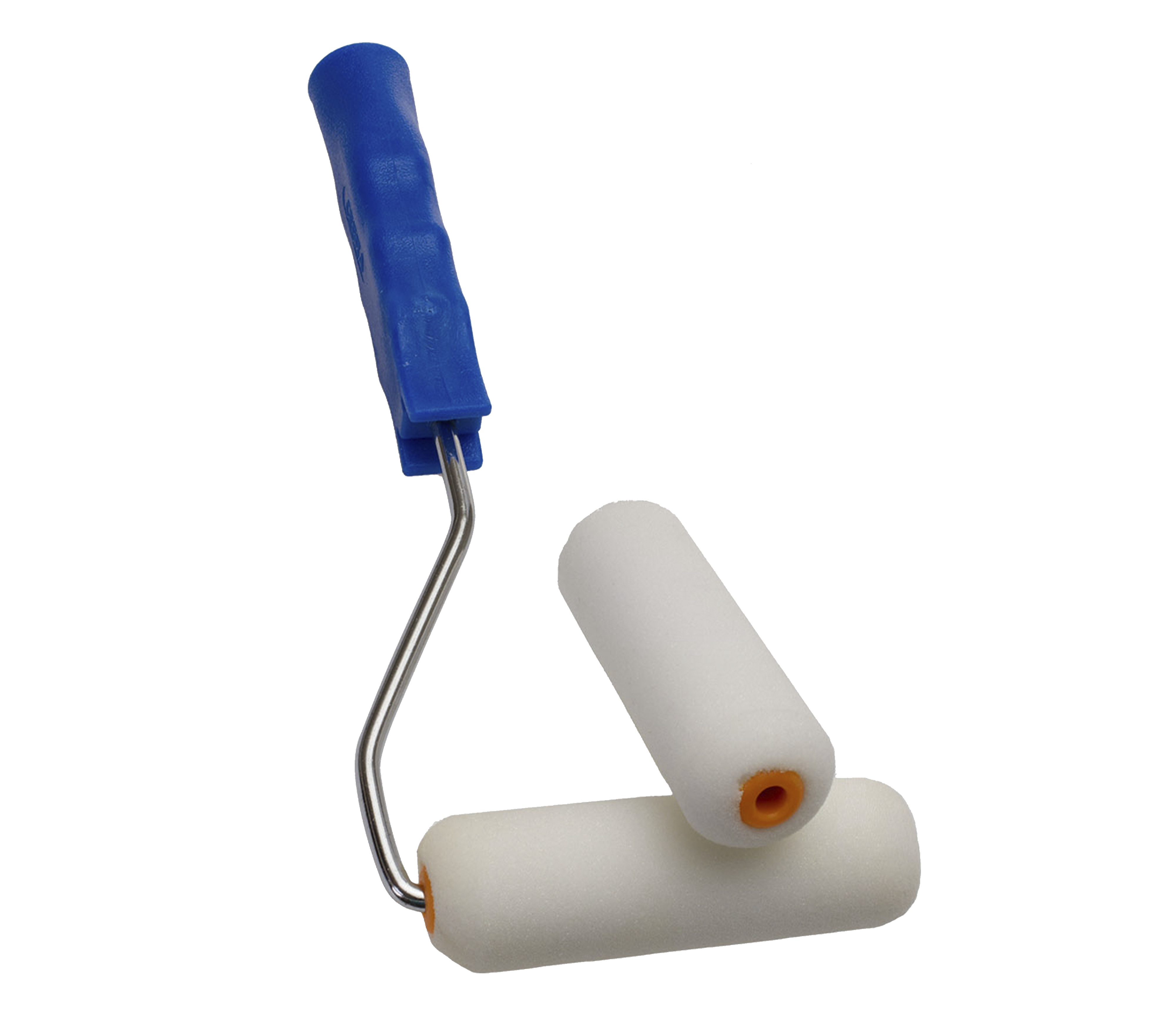 Chrome Zebra Mini Paint Roller - Small Paint Roller for Crafts, DIY Projects & Home Touch-Ups | Perfect for Art, Furniture & Wall Painting