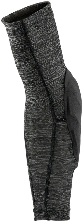 100% Teratec Elbow Guards - Gray/Black Small Size - Protective Gear for Cycling, Skateboarding & Extreme Sports