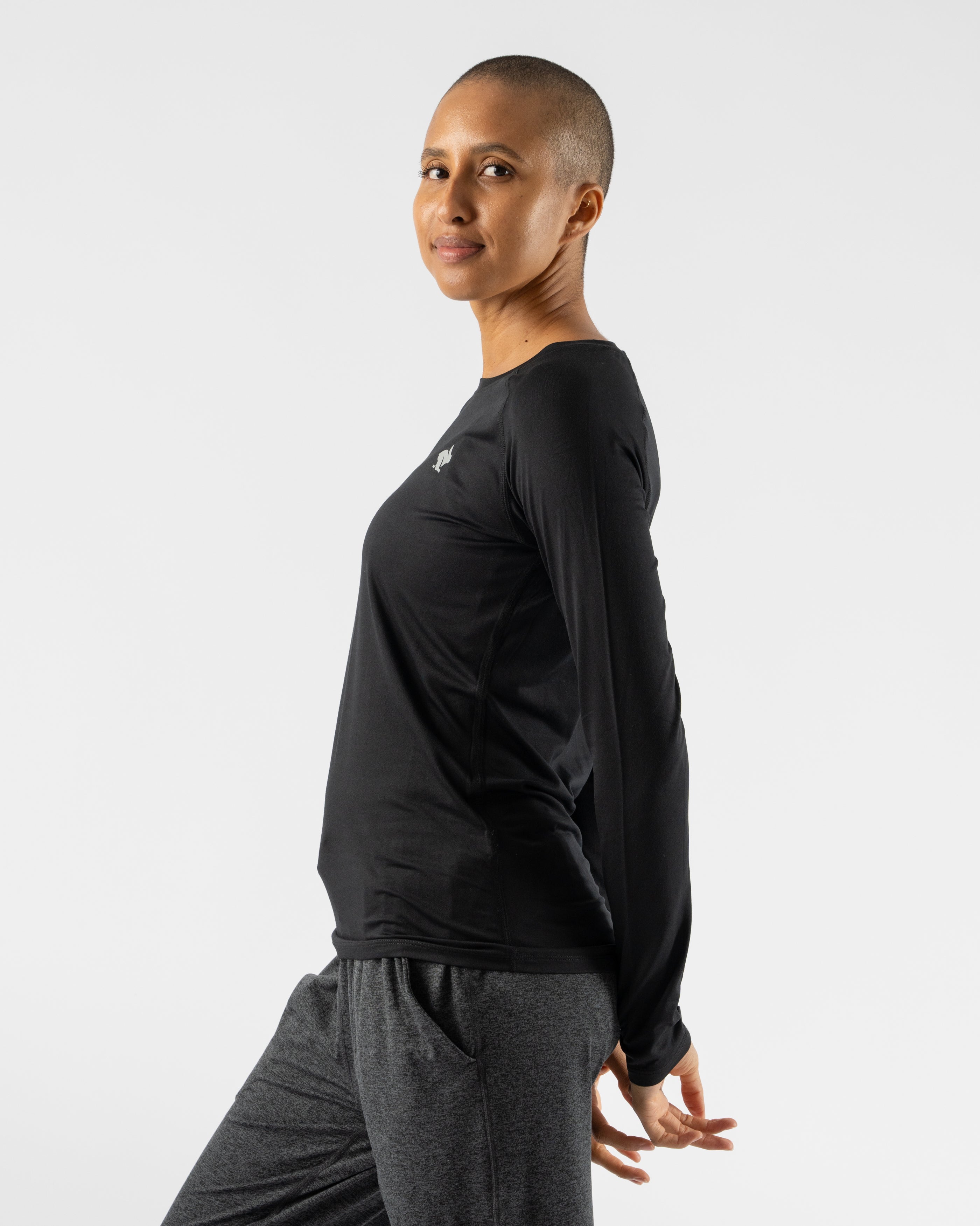 Women's Easy Tee Long Sleeve - Soft Comfortable Casual T-Shirt for Everyday Wear | Perfect for Layering, Workouts, and Relaxing at Home