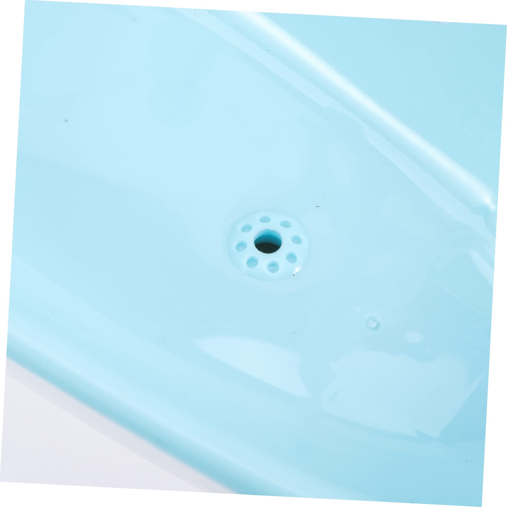 FAVOMOTO 3-Piece Bath Spray Toys Set - 18 Doll Furniture & Figurines for Kids, Sky Blue Plastic Bathtub Accessories - Perfect for Bath Time Play & Dollhouse Scenes