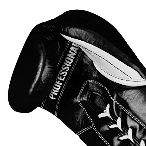 Pro-Mex Pro Lace Training Gloves V 3.0 - Premium Boxing Gloves for Men & Women - Ideal for MMA, Kickboxing, Muay Thai & Fitness Training - Perfect for Sparring, Bag Work & Gym Sessions