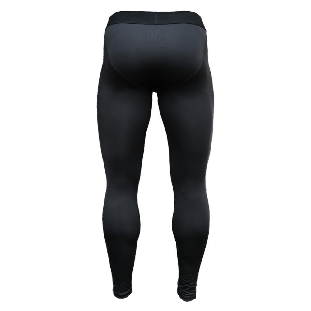 Best Black Compression Tights for Women & Men - High Performance Workout Leggings for Running, Yoga & Gym - Moisture Wicking & Muscle Support