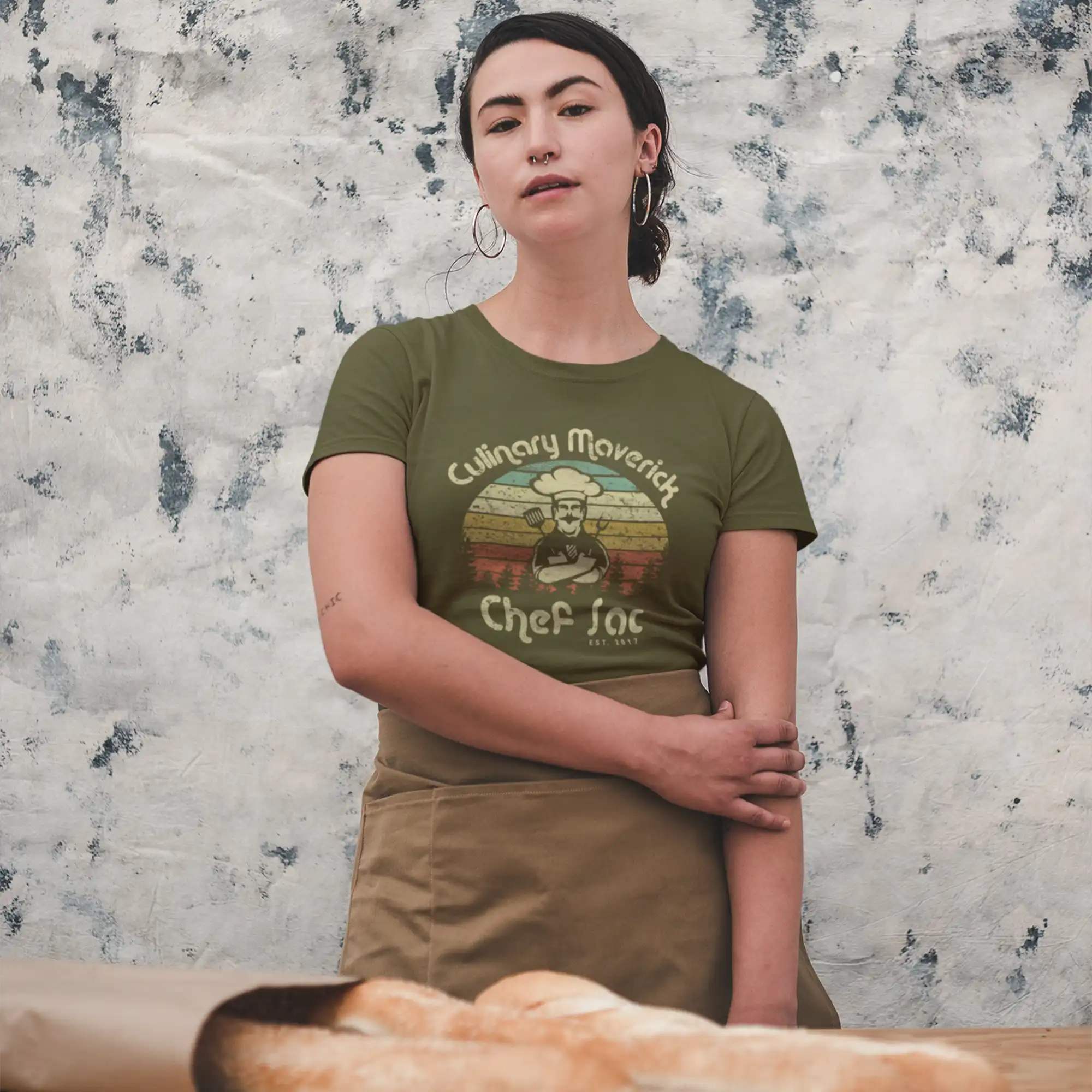 Grill Chef T-Shirt - Premium Cotton BBQ Cooking Tee for Men & Women - Perfect for Grilling, BBQ Parties & Outdoor Cooking