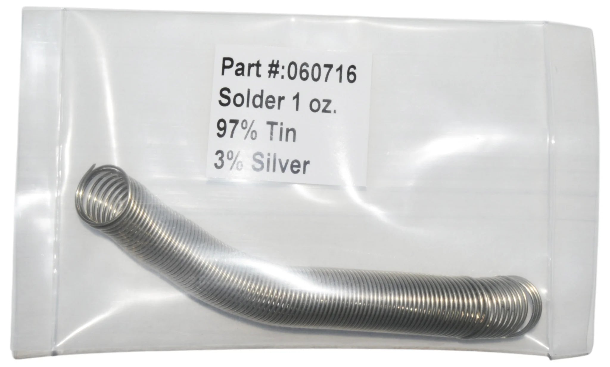 1 Ounce 97% Tin 3% Silver Solder Wire - High-Quality Lead-Free Rosin Core for Electronics, Plumbing & DIY Projects