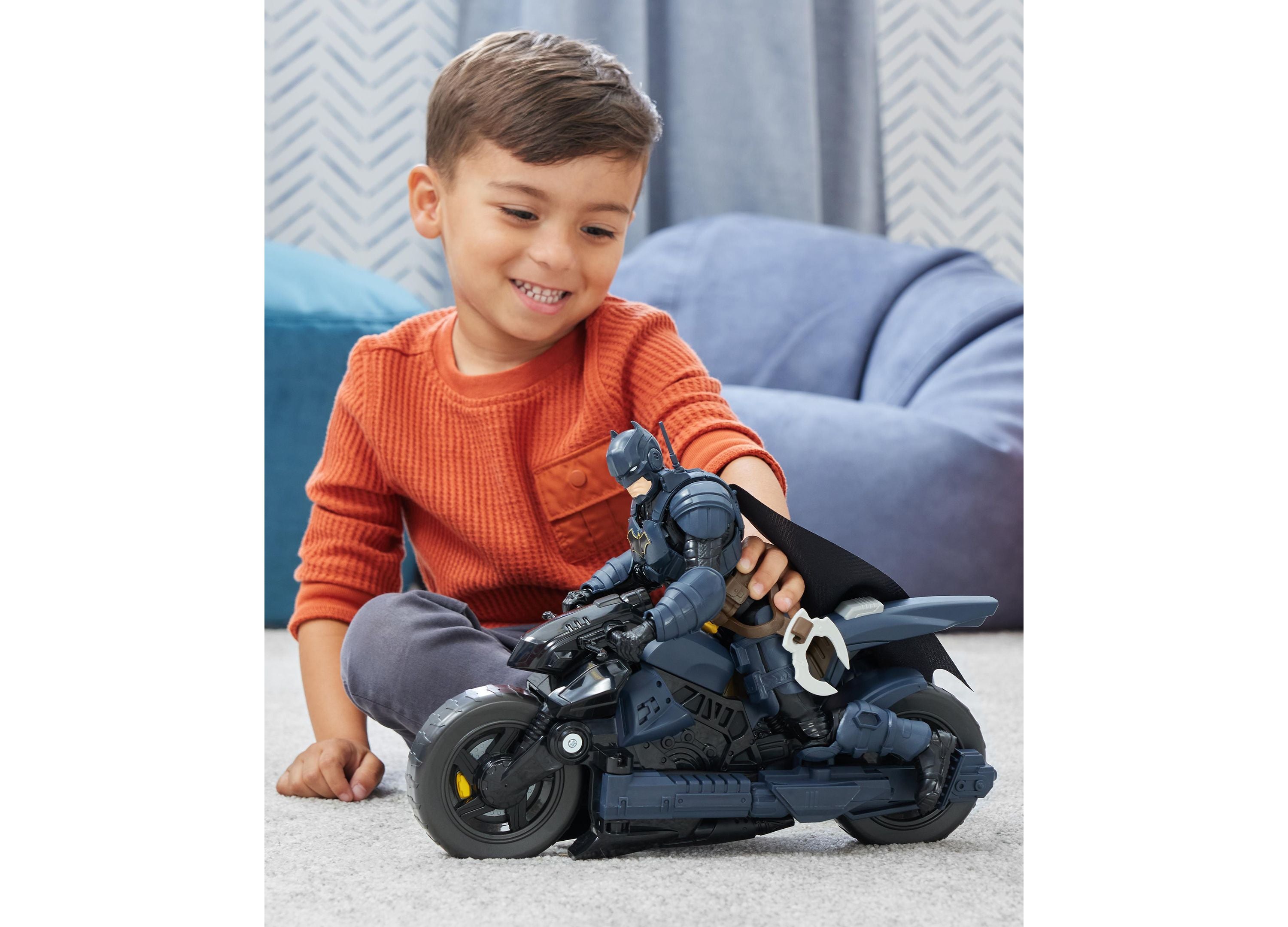 Batman Dual Adventure Batcycle & Batglider Conversion Set - DC Comics Superhero Toy for Kids - Perfect for Action Play, Collecting, and Birthday Gifts