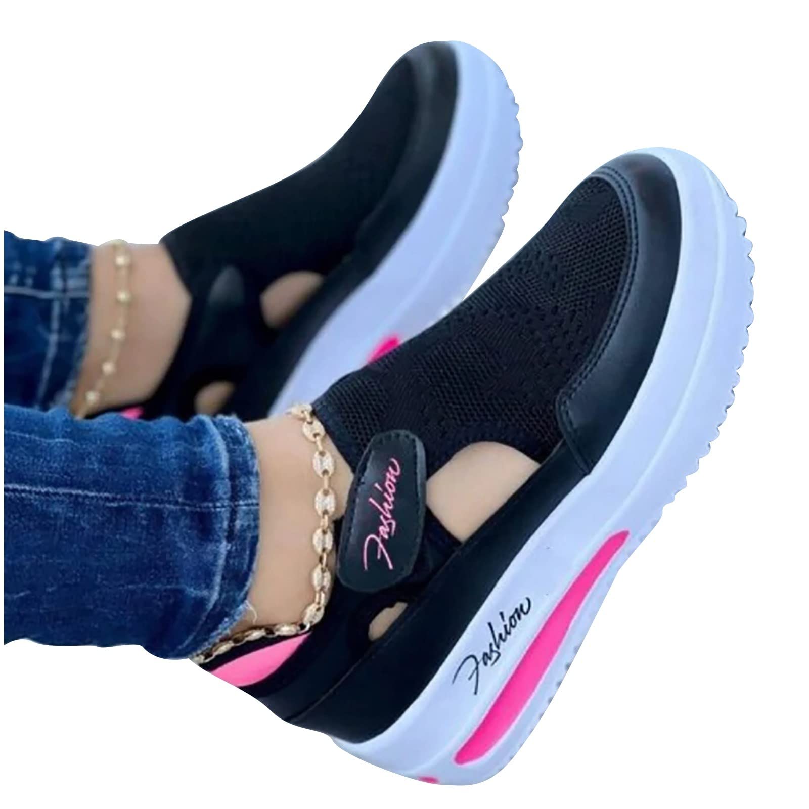 2022 Spring Women's Casual Sneakers - Breathable Mesh Sport Shoes for Running, Walking & Gym Workouts | Lightweight Comfortable Athletic Shoes for Women