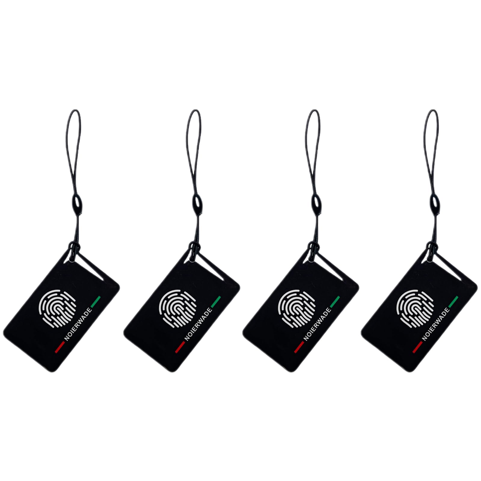 13.56MHz RFID Key Fobs for Smart Door Locks - 4 Pack IC Cards Compatible with Next Lock & TTLock Smart Deadbolt Keyless Entry System | Perfect for Home Security, Vacation Rentals, and Office Access Control