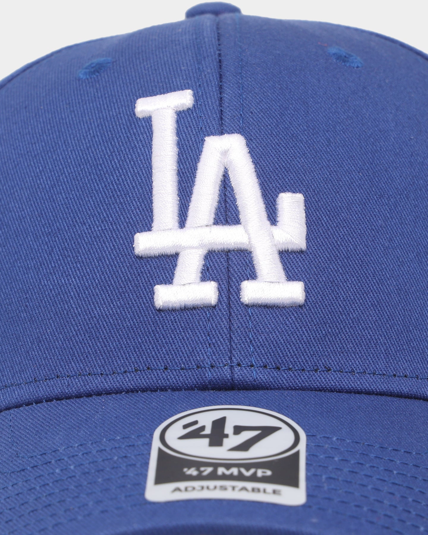 47 Brand Los Angeles Dodgers MVP Strapback Hat - Adjustable Royal Blue Baseball Cap for Men & Women - Perfect for Games, Tailgating & Casual Wear