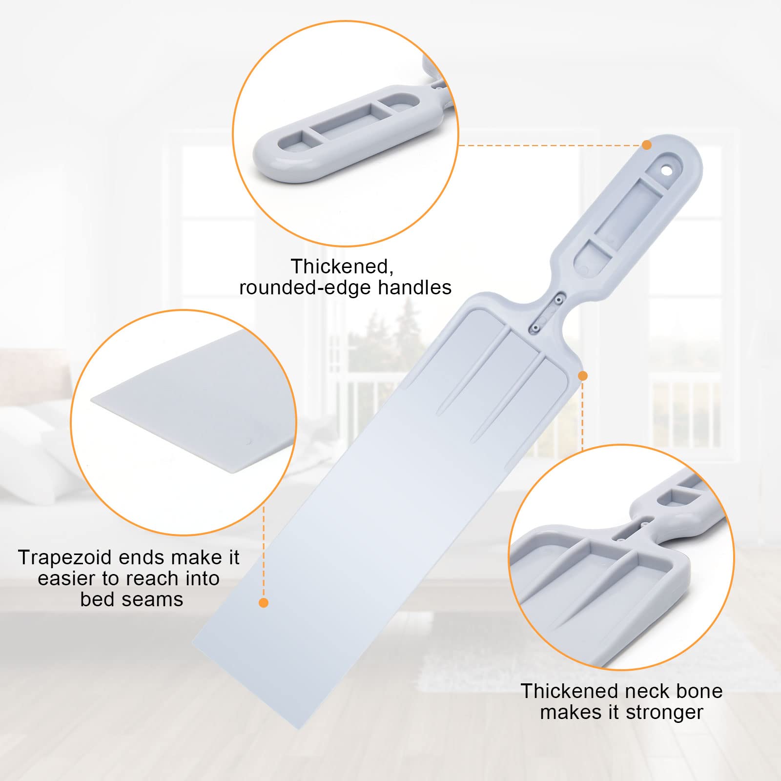 **Bed Sheet Tuck-in Tool - Easy Mattress Lifter & Sheet Helper for Effortless Bed Making - Perfect for Seniors, Caregivers, and Hotels**