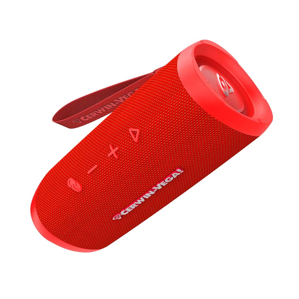 Cerwin Vega VegaMini Compact Powerhouse Bluetooth Speaker - Portable Wireless Speaker with Deep Bass, 10-Hour Playtime, IPX5 Waterproof for Outdoor, Travel, Camping & Home Use (VMBLK)