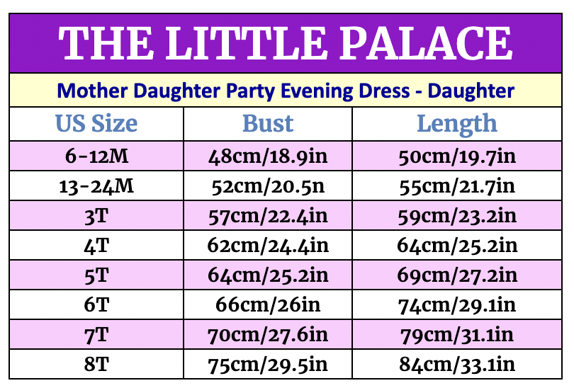 Elegant Mother Daughter Matching Evening Dresses for Party | Formal Occasions, Family Events & Special Celebrations