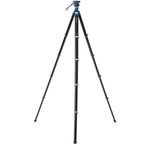 Benro CyanBird AL 2 Series 5-Section Aluminum Tripod with FS20PROC501 Hybrid Photo/Video Head - Professional Camera Support for Travel, Landscape & Studio Photography