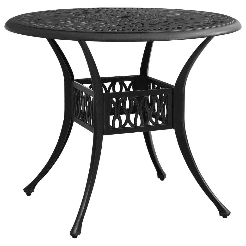 Premium Cast Aluminum Patio Dining Table - Weather-Resistant Outdoor Table for Garden, Backyard, Porch & Poolside | Perfect for Al Fresco Dining, BBQs & Outdoor Entertaining