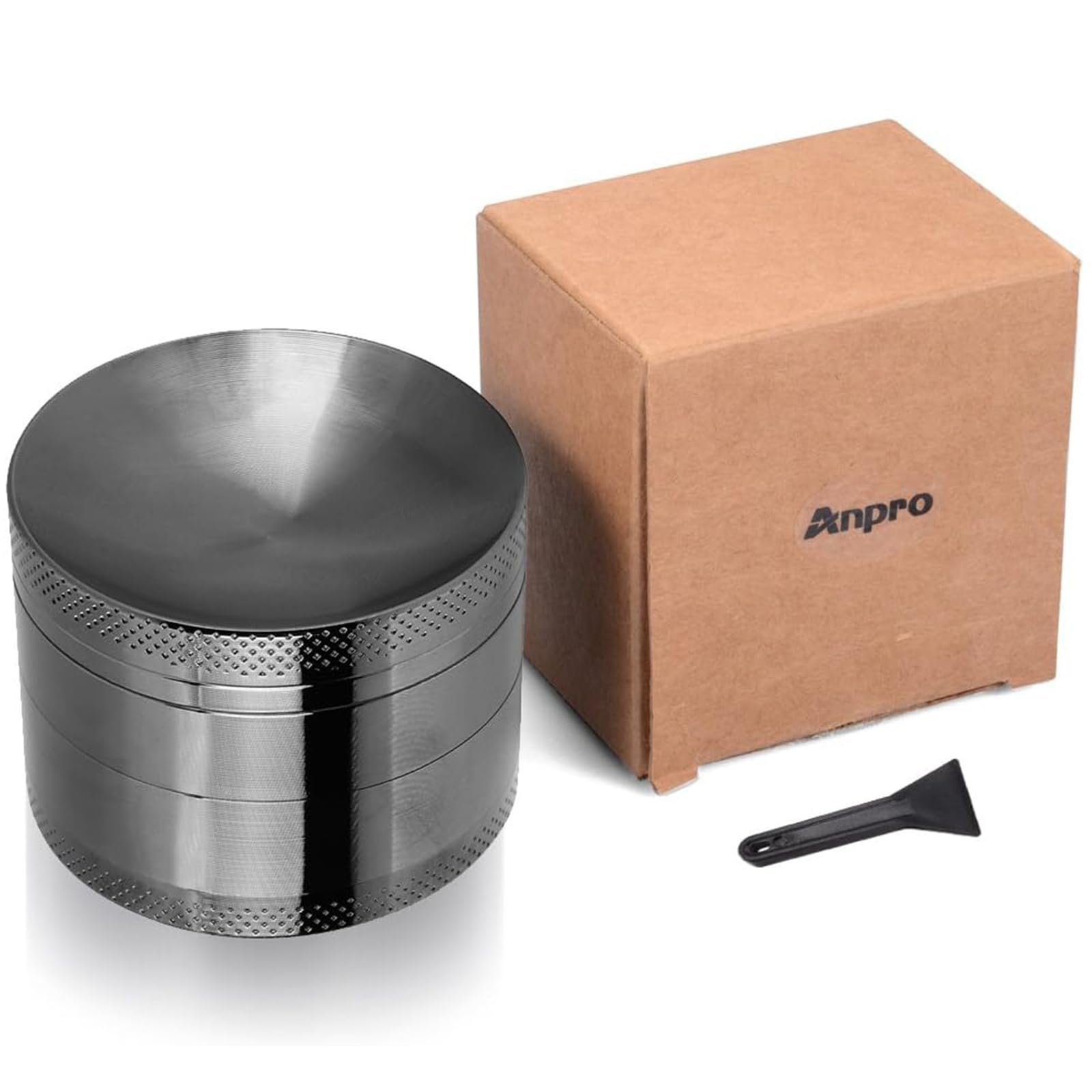 Premium Anpro Aluminum Herb Grinder - 2.15