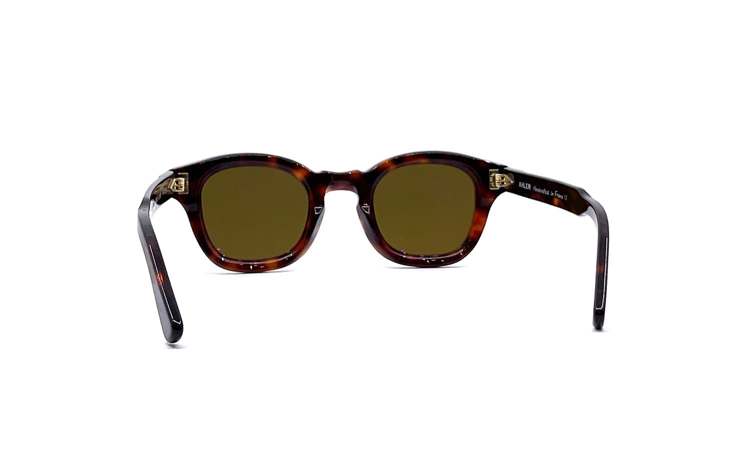 Ahlem Le Marais (Light Turtle) Sunglasses - Polarized UV Protection for Men & Women - Fashionable & Durable for Outdoor Activities, Driving, and Beach Vacations