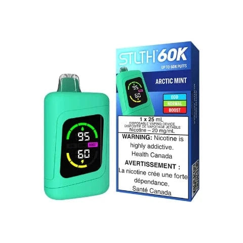 STLTH 60K Disposable Vape - 60000 Puffs & 25mL E-Liquid Capacity - Long-Lasting Flavored Vape Pen for All-Day Use | Perfect for Travel, Parties, and On-the-Go Vaping