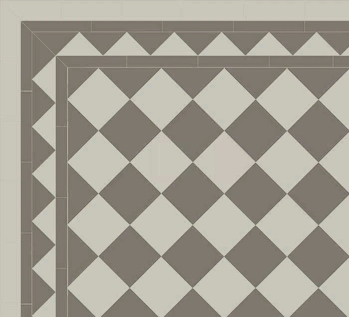Winckelmans Granitklinker - 15x15cm Gray Pearl/Gray Ceramic Tile - Perfect for Kitchen Backsplash, Bathroom Flooring & Outdoor Patio