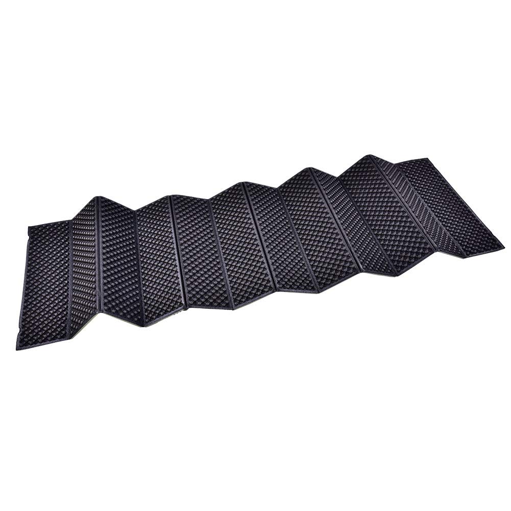 Outdoor Foam Camping Mat - Foldable Waterproof Sleeping Pad for Beach, Tent & Backpacking | Lightweight Travel Mattress for Hiking, Picnics & Outdoor Adventures (Blackish Green)