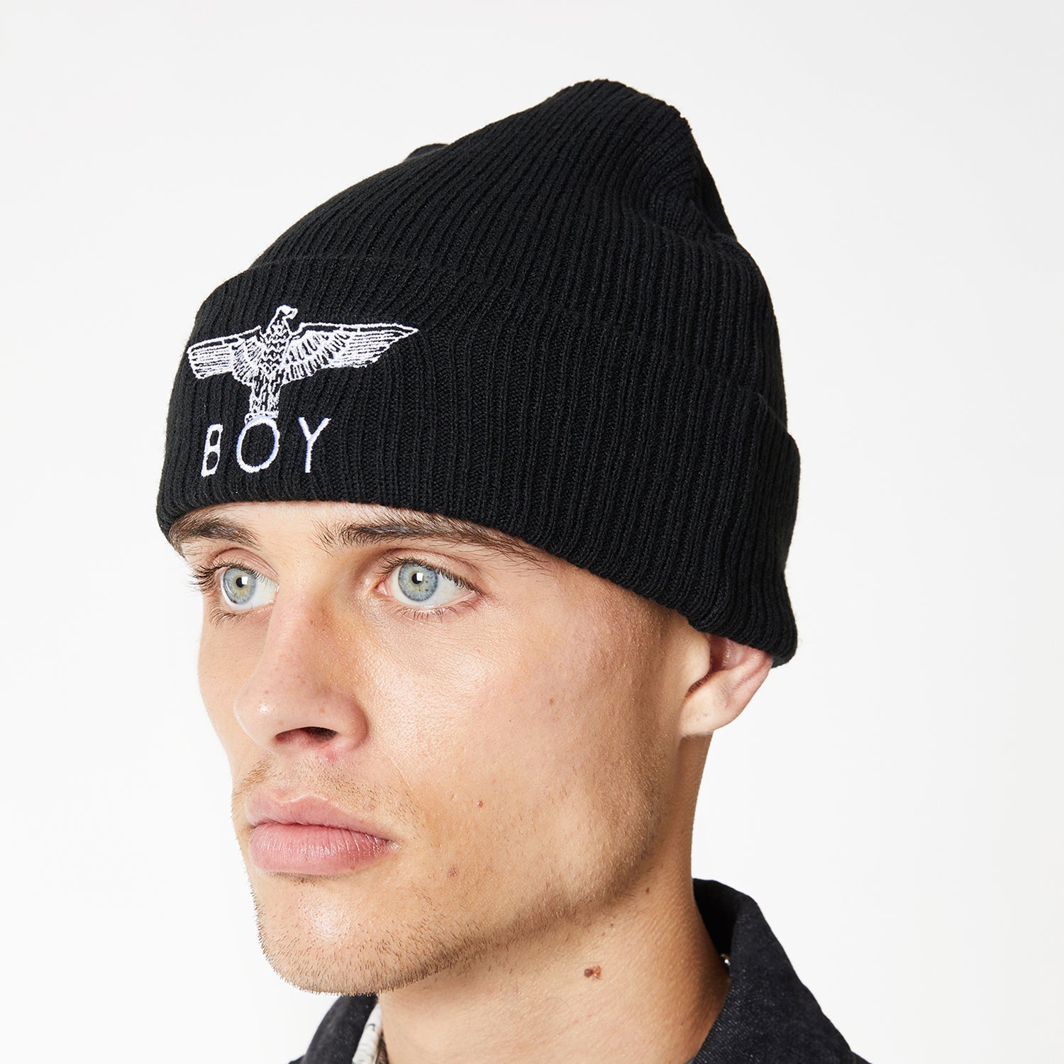 BOY EAGLE BEANIE - Winter Knit Hat for Boys with Eagle Design - Perfect for Outdoor Activities, Sports & Cold Weather