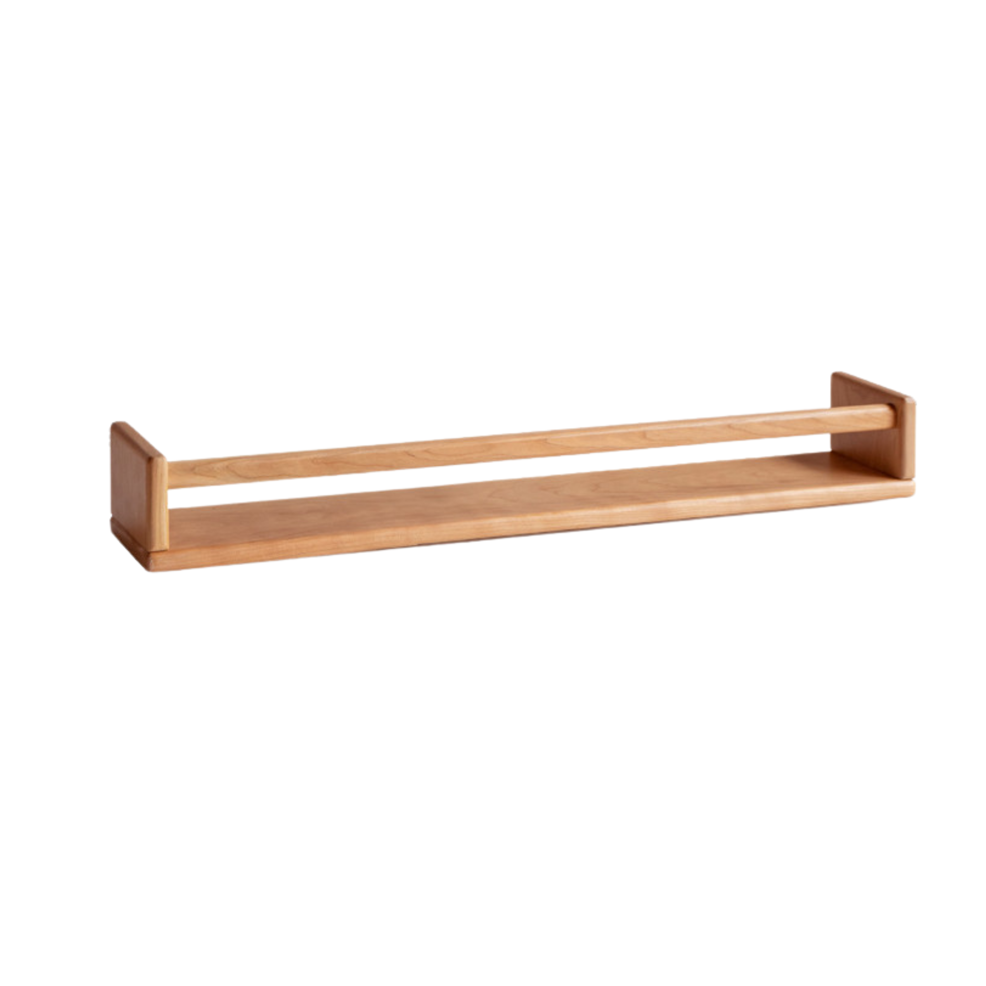 31.49x4.33x3.34 inch / 80x11x8.5сm / Cherry Color / Cherry Wall shelf