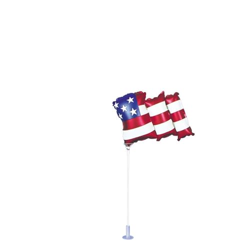 Patriotic Star Waving Flag