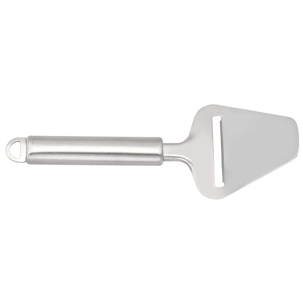 Premium Stainless Steel Cheese Cutter with Long Handle - Cheese Slicer & Planing Tool for Hard Cheeses - Perfect for Kitchen, Charcuterie Boards & Gourmet Cheese Platters