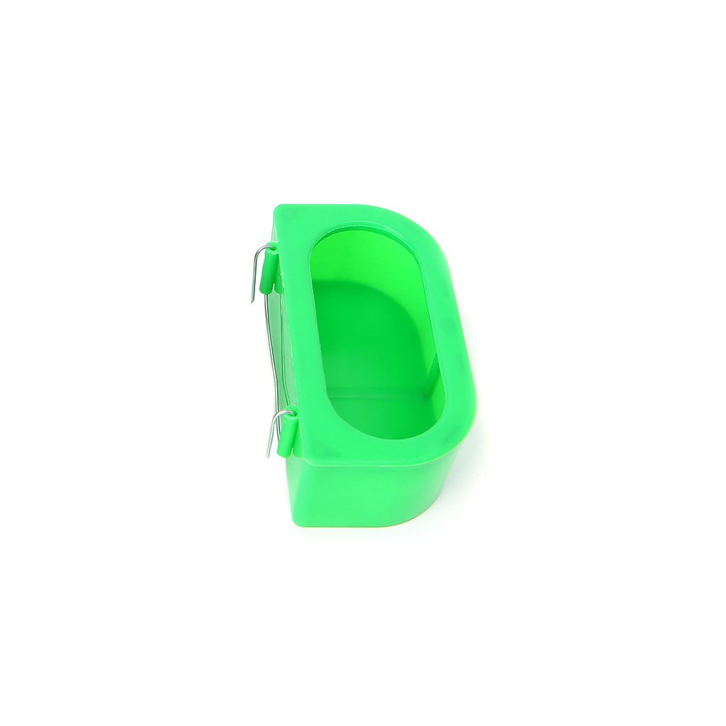 Luosh Bird Bowl Feeder - Plastic Feeding & Water Bowl for Parrots, Pigeons, and Cage Birds | Perfect for Aviaries, Pet Cages, and Outdoor Bird Feeding