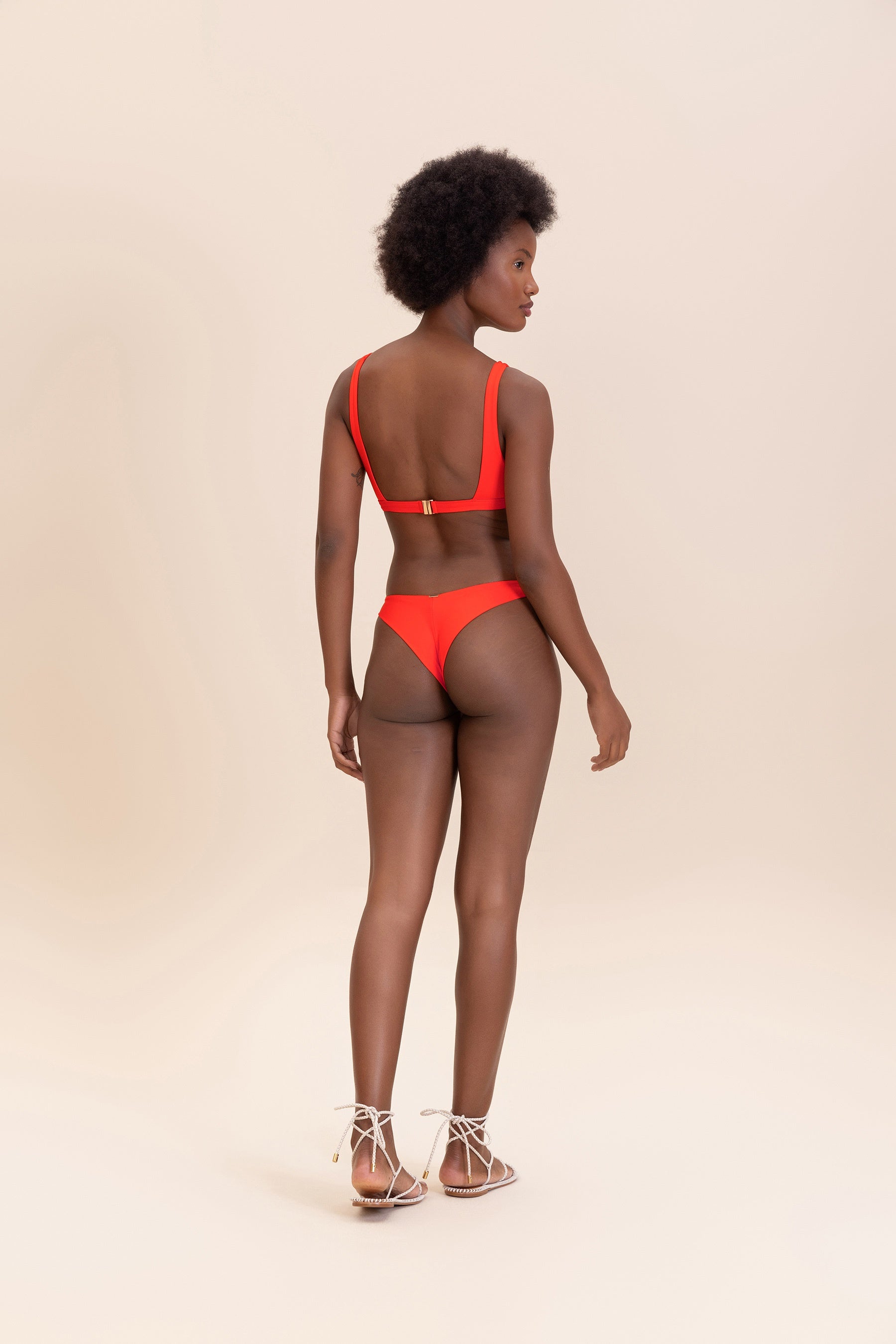 Sense® High Cut Thong Bikini Bottoms - Sexy Swimwear for Women, Beach & Pool Party Essentials, Perfect for Summer Vacations & Tropical Getaways