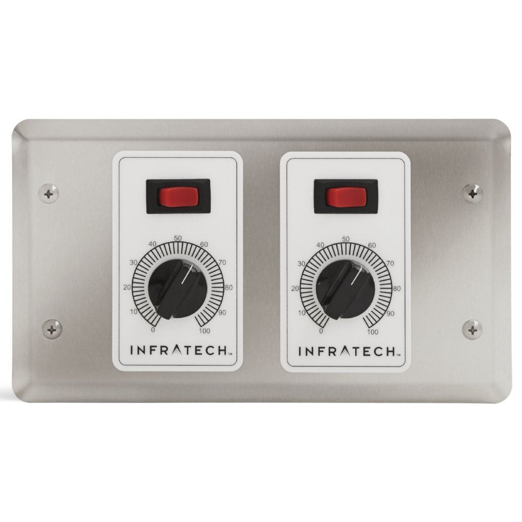 Infratech Solid State Zone Analog Controllers - Premium Heating Control for Home & Commercial Use - Perfect for Patios, Garages, and Workspaces