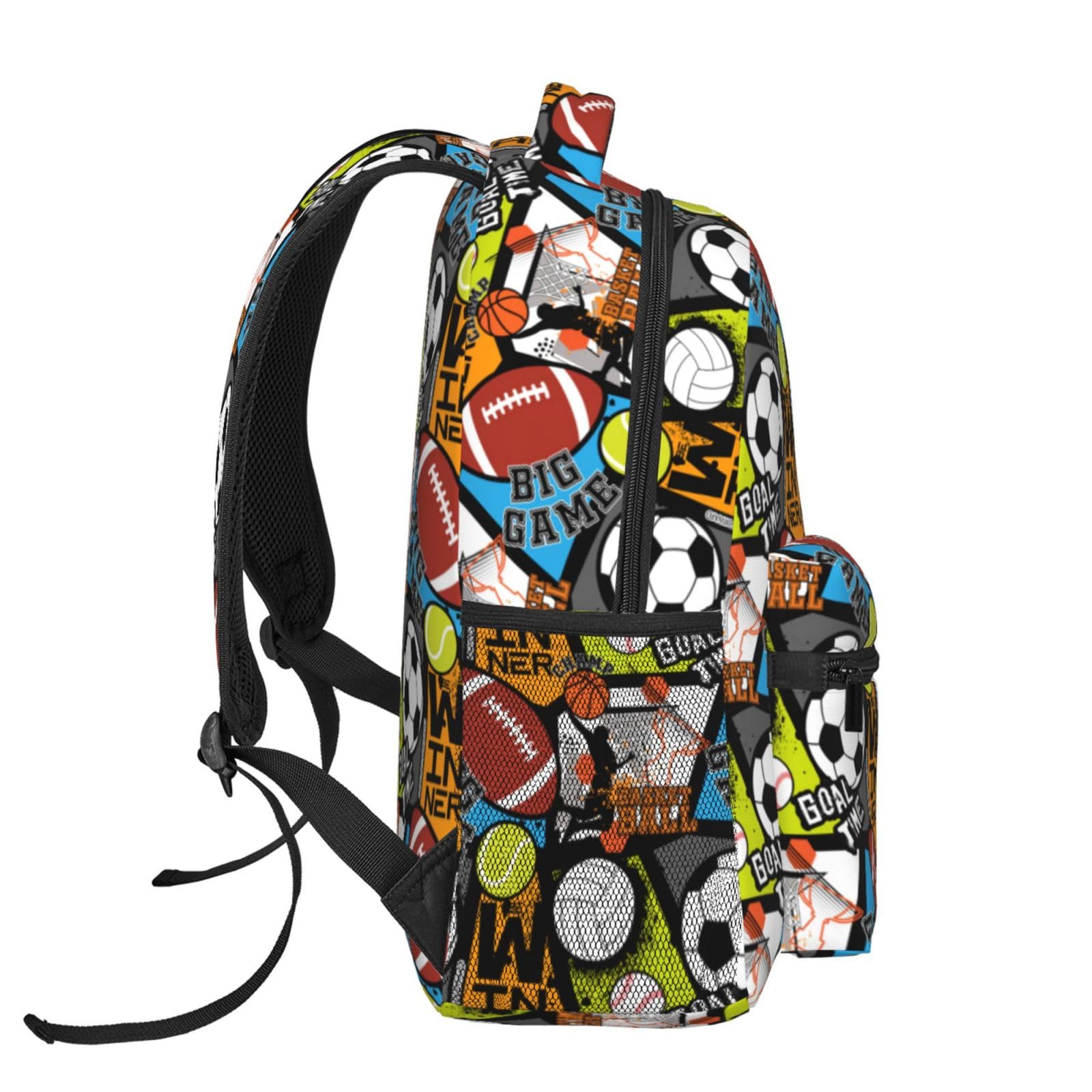 **Boys Soccer Backpack - Durable Football School Bag for Kids & Teens Ages 6-18 | Waterproof Bookbag for Elementary & Middle School, Sports, Travel & Daily Use**