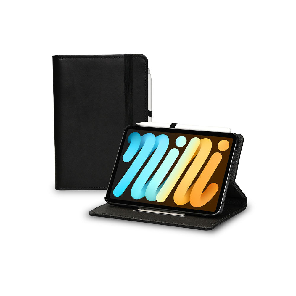 Premium English Bridle Leather iPad Mini Case - Handcrafted Protective Cover for iPad Mini 6/5/4 - Perfect for Work, Travel & Everyday Use