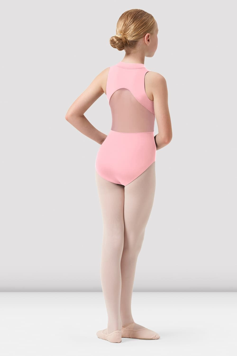 Girls Nyla Zip Front Leotard - Ballet Dance Gymnastics Leotard for Kids with Front Zipper - Perfect for Dance Class, Recitals & Performance