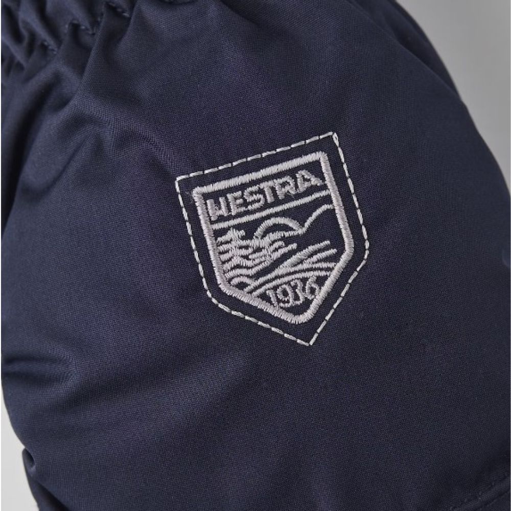 Hestra My First Hestra Gloves for Kids - Dark Navy Blue Winter Gloves for Outdoor Activities, Skiing, and Snow Play