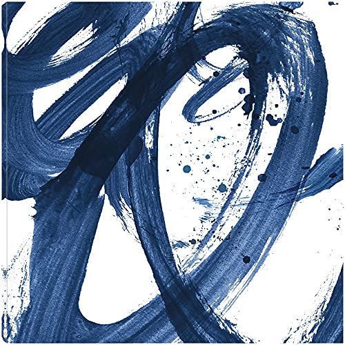 Indigo Brushstrokes