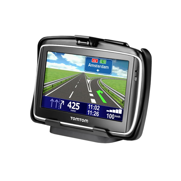 RAM Mount Cradle for TomTom GO 740 GPS - RAM-HOL-TO9U Universal Motorcycle Bike Handlebar Mount - Perfect for Motorcycle, ATV & Off-Road Navigation