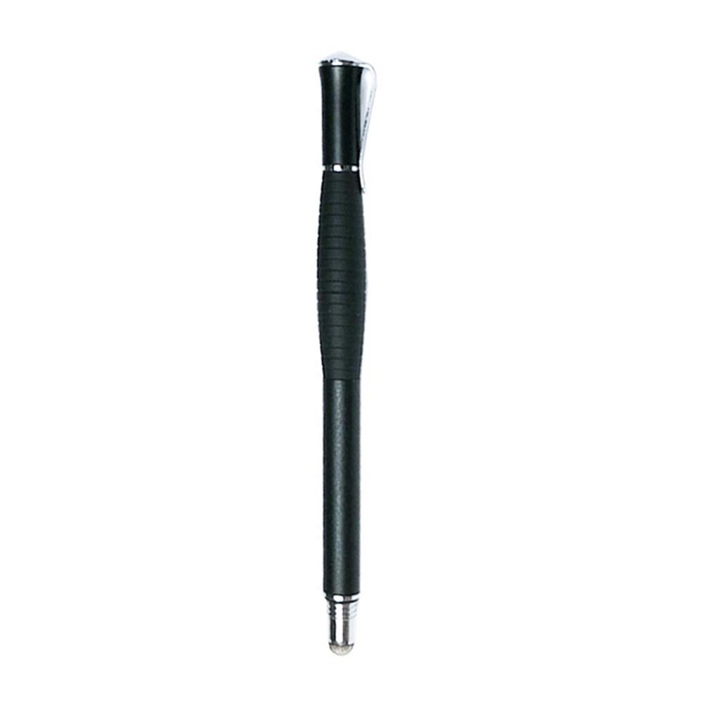 Hemobllo Stylus Pen - Slim Metal Touch Screen Stylus with Suction Cup for Smartphones & Tablets | Precision Stylus Brush for Drawing & Writing | Capacitive Stylus for iPad, Android & More (Black)