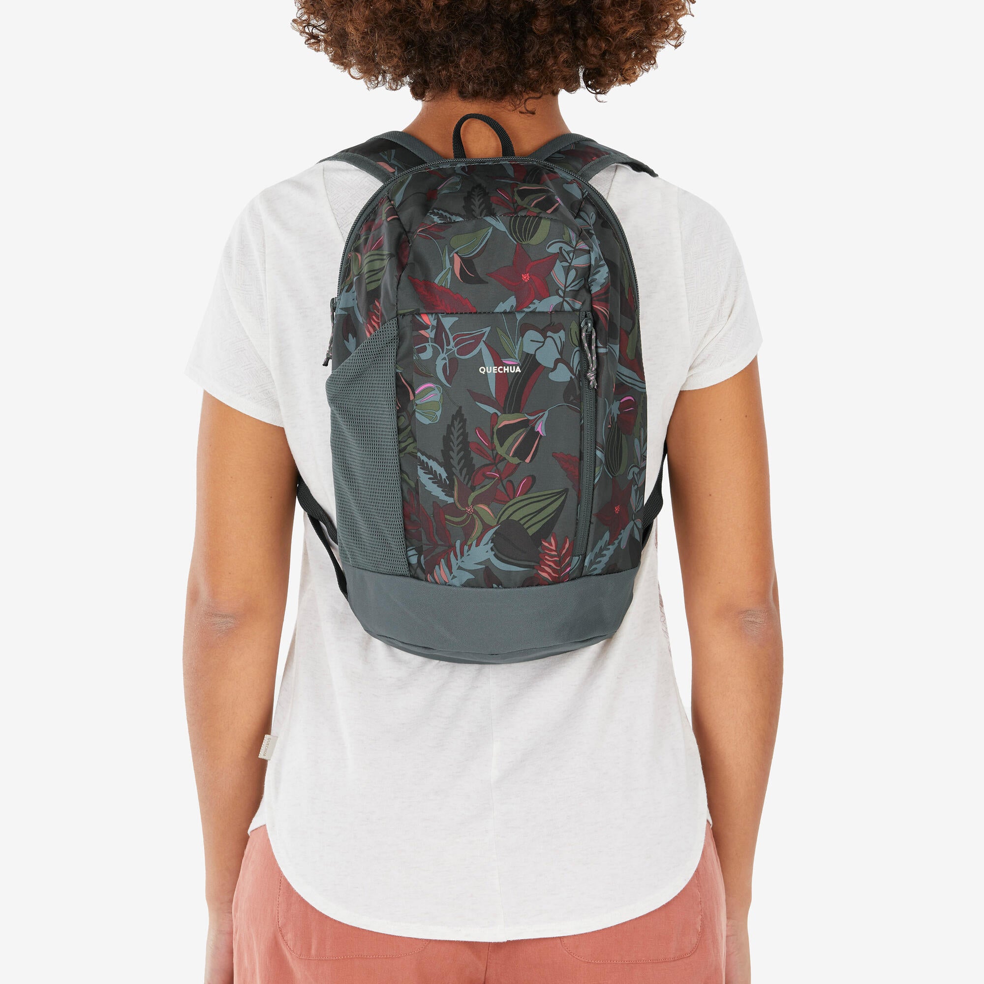Quechua NH Arpenaz 100 10L Lightweight Hiking Backpack - Water-Resistant Daypack for Outdoor Adventures, Camping & Travel
