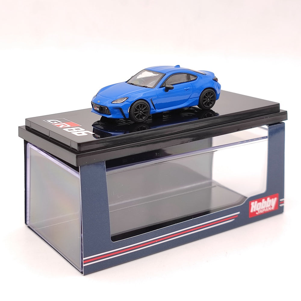 1/64 Scale TOYOTA GR86 RZ 3BA ZN8 Blue Diecast Model Car - Limited Edition Collectible Toy Vehicle for Adults & Kids - Perfect for Display, Racing Games, and Car Enthusiast Gifts