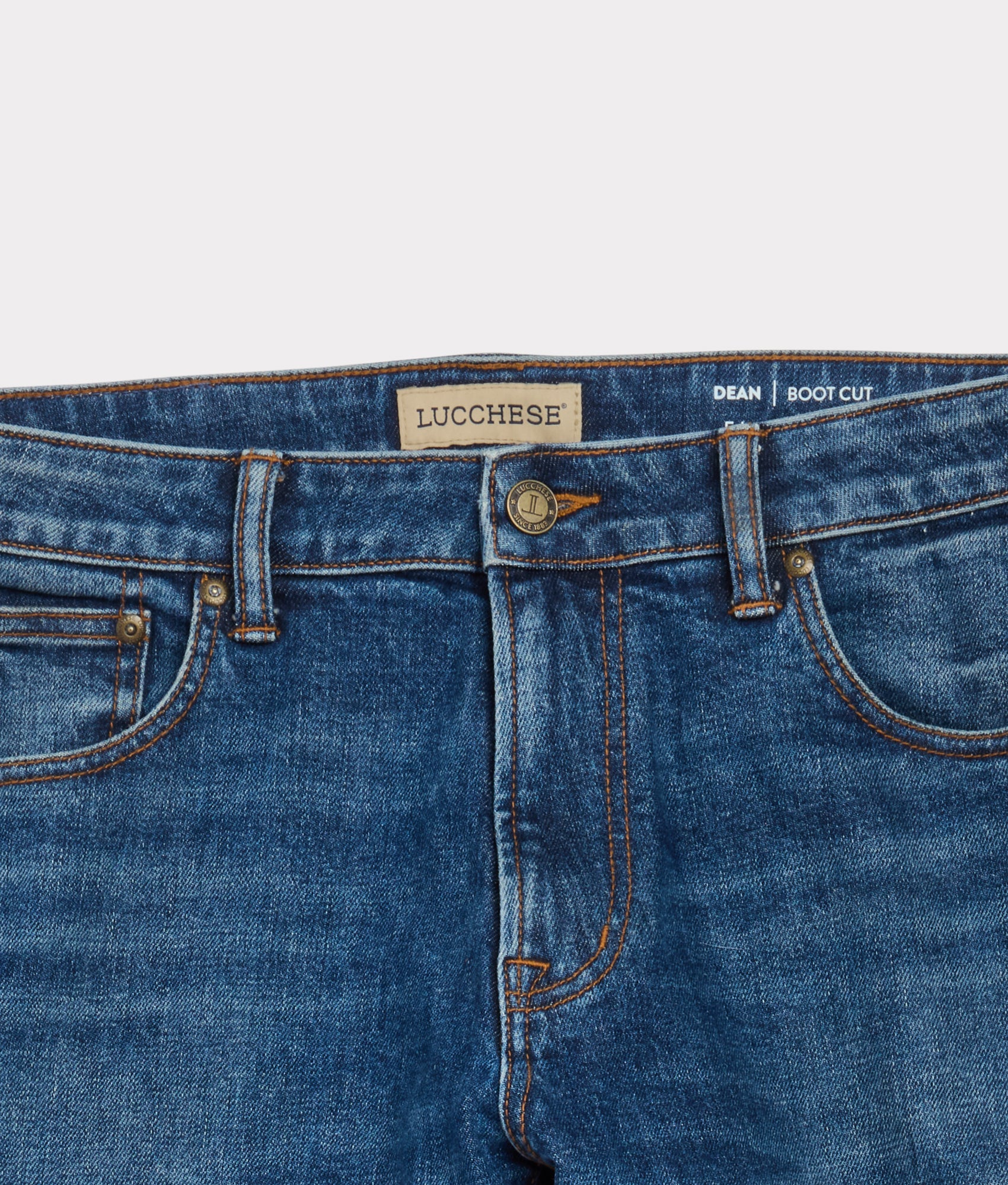 Dean Men's Bootcut Jeans - Classic Ranch Hand Wash Denim for Cowboy & Western Style | Perfect for Rodeo, Ranch Work & Casual Wear