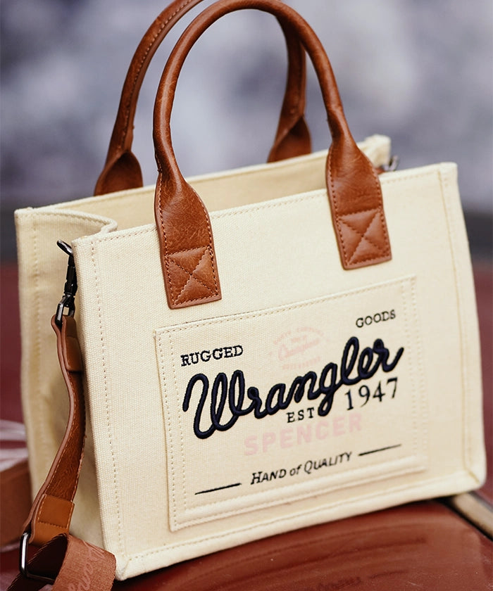 Wrangler Canvas Crossbody Bag Set for Women & Men - Durable & Stylish Shoulder Bag - Perfect for Travel, Hiking & Everyday Use