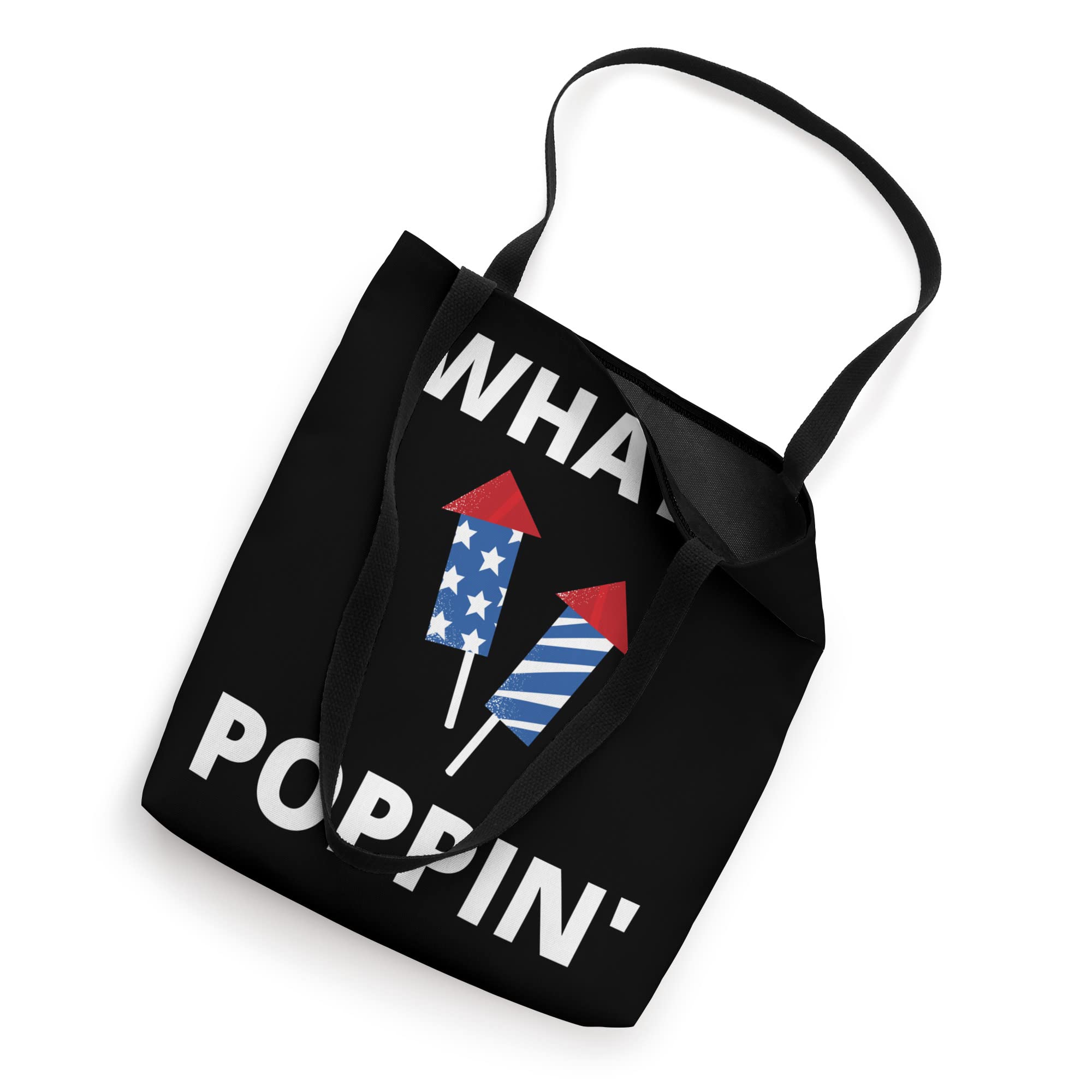 4th of July Fireworks Director Tote Bag - Patriotic American Flag Design for Independence Day Celebrations, Beach Outings & Shopping