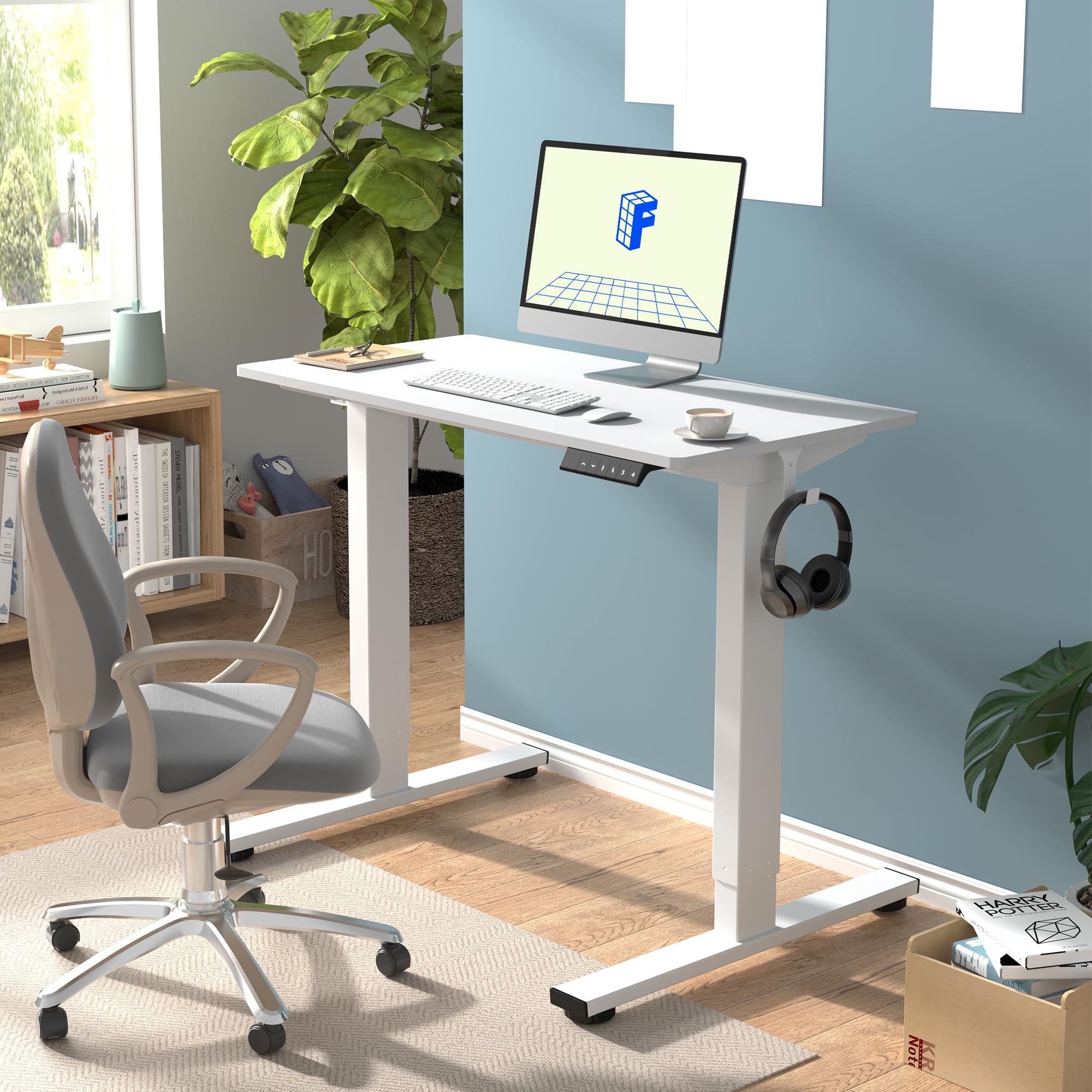 FLEXISPOT EN1 Electric Height Adjustable Standing Desk 40